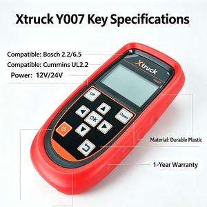เครื่องมือวินิจฉัยปั๊มยูเรียสำหรับรถบรรทุกหนัก Xtruck Y007 เครื่องสแกนซ่อมระบบดีเซลแบบพกพาสำหรับ Bosch 2.2 6.5 และ Cummins UL2.2 - Product Image 1