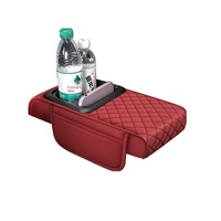 HH F11 2025 nouvel accessoire universel de siège de voiture coussin de boîte d'accoudoir en cuir respirant avec repose-coude Booster organisateurs de voiture