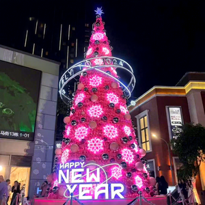 Guirlande lumineuse de Noël de 3 à 10 mètres avec décorations LED pour les places publiques, les hôtels et les événements saisonniers - Product Image 6