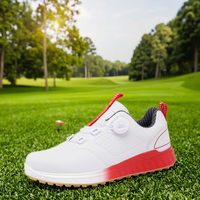 Chaussures de golf personnalisées imperméables et antidérapantes pour hommes et femmes, confortables, respirantes, amortissantes, baskets d'extérieur