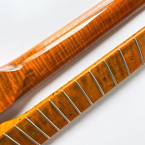 Bán Cổ Guitar Điện Phong ST TL Làm Theo Yêu Cầu 22 Phím Đàn Màu Nâu Sẫm - Product Image 4