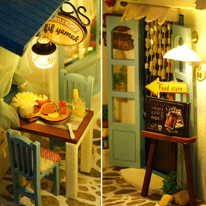 DIY Cabane en Bois TC18 Realm Sea Breeze – Modèle de Support de Livre Tridimensionnel Artisanal, Puzzle 3D, Cadeau - Product Image 5