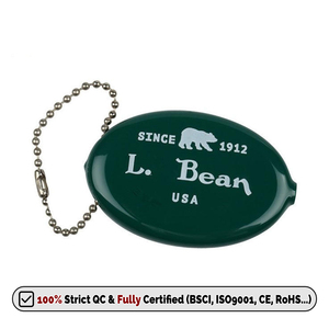 Wholesale <b>Keyring</b> Coin Pouch Plastic PVC Silicone Squeezes Coin Purse With Keychain Custom Blank Rubber Coin Case With LOGO - Product Image 4
