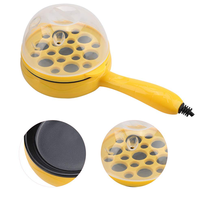 Cuiseur à œufs électrique automatique multifonctionnel, poêle antiadhésive 2 en 1, bouilloire à œufs, appareil à omelettes, couvercle transparent, 700W