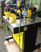 ODETOOLS Poinçonneuse à Barres pour Pièces en Acier Machine de Poinçonnage Hydraulique CH-60