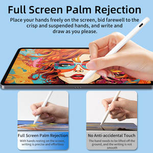 ปากกาสไตลัสแบบคาปาซิทีฟสำหรับ iPad 2025รองรับปากกาเขียนด้วยลายมือแบบเอียง - Product Image 2