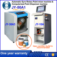 Distributeur de peinture par PLC et mélangeur rotatif gyroscopique automatique combinés