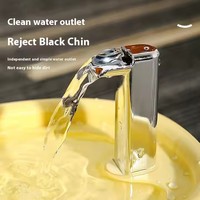 Fontaine à eau pour chat avec filtre cyclique 1,5 L, distributeur d'eau pour chien, distributeur intelligent d'eau pour animaux, accessoires pour animaux de compagnie