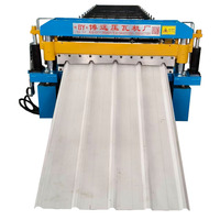 Máquina Formadora de Paneles de Techo de Acero Metálico, Máquina Automática para Formar Láminas Corrugadas