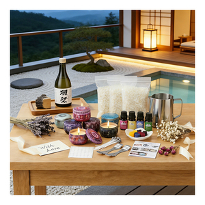 Vela de Cera de Abeja Natural en Tarro, Empaque de Regalo, Colección Premium de Fragancias para el Hogar, Para Mercancía de Boutique de Temporada - Product Image 4