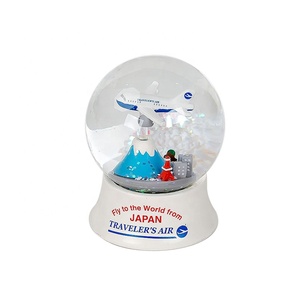 Breloques en résine de boule de neige personnalisées de marque, en verre, <span class=keywords><strong>Film</strong></span> stéréoscopique, dessin animé pour enfants, cadeaux d'anniversaire - Product Image 1