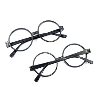 Bán Buôn Nhựa Wizard Kính Vòng Kính Màu Đen Khung Ảnh Đạo Cụ Trường <span class=keywords><strong>Geek</strong></span> Đảng Trang Phục Phụ Kiện - Product Image 3