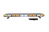 Barre lumineuse d'avertissement LED rouge et bleue 12V DC pour éclairage extérieur automobile