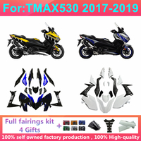 Nouveau kit de carénage complet ABS pour moto compatible avec Tmax530 Tmax T-max 530 2017 2018 2019 17 18 19 Kits de carénage et de carrosserie Plastiques Zxmt