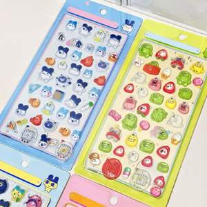 Pegatinas en relieve 3D de <span class=keywords><strong>Tamagotchi</strong></span> Adventure, versión japonesa de las antiguas pegatinas de personajes de dibujos animados - Product Image 4