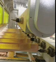 Tour à bois 5 axes pour la fabrication de pieds de chaise, multifonctionnel