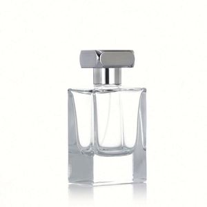 Botellas de Vidrio Vacías de Lujo Transparentes de 35ml, 50ml y 100ml para Perfume, con Pulverizador y Tapa, Impresión de Logotipo Personalizado, para Esmalte de Uñas y Aceite - Product Image 1