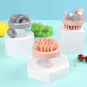 Spazzola per massaggiatore del cuoio capelluto personalizzata all'ingrosso per lo stress del massaggiatore della testa per la crescita dei capelli - Product Image 2