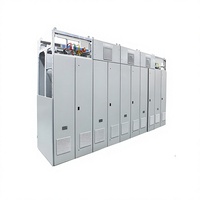 Tableau de commande modulaire triphasé 400V GCS personnalisable à basse tension, extractible, pour la distribution d'énergie industrielle