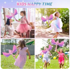 Varita de Burbujas Princesa Jinying para Niñas, Máquina de Burbujas con Luz LED y Música, Juguetes para Hacer Burbujas - Product Image 6
