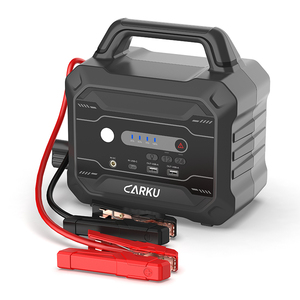 CARKU <span class=keywords><strong>de</strong></span> batería <span class=keywords><strong>de</strong></span> <span class=keywords><strong>24</strong></span> <span class=keywords><strong>voltios</strong></span> <span class=keywords><strong>de</strong></span> salto <span class=keywords><strong>de</strong></span> arranque paquete con 12V para camiones pesados semi y gran tractor - Product Image 1