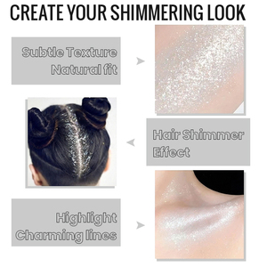 Paillettes sirène <span class=keywords><strong>pour</strong></span> cheveux, maquillage visage, peinture corporelle scintillante, paillettes chatoyantes - Product Image 4