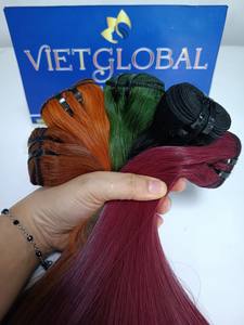 Cabello natural de trama pelo vietnamita cabello crudo - Product Image 2