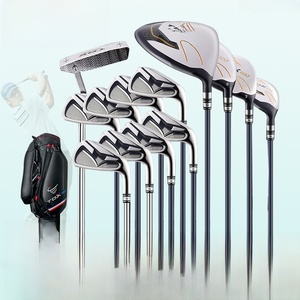 Ensemble complet de clubs de golf professionnels, fers, woods, hybrides, tiges en carbone, tête en titane et acier inoxydable, caoutchouc, pour hommes droitiers - Product Image 2