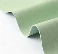 Cuir végétalien double face épais 1,2 mm, couleur unie, PU résistant à l'abrasion, écologique, imperméable, pour meubles/chaises