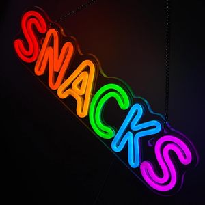 Snack neon LED dimmable USB powered ambient <b>light</b> store window decoration <b>light</b> street indicator <b>light</b> <b>landscape</b> <b>light</b> custom 5v - Product Image 6