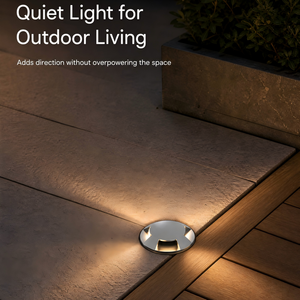 <span class=keywords><strong>Luminaire</strong></span> architectural encastré 4 voies en acier inoxydable pour <span class=keywords><strong>extérieur</strong></span> IP67 MR16, design moderne satiné brossé, avec manchon décoratif pour éclairage ascendante - Product Image 4