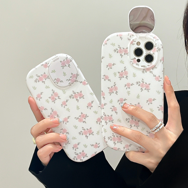 Luxury Diamond Makeup Mirror Phone Case Girls for Iphone 13 14 Pro Max 12 11 Pro Max Xr Xs Max 8 7 6s Plus Mobile Phone Case