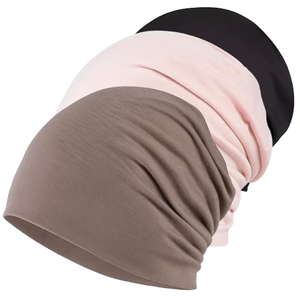 100% Cotton Casual Beanie Solid Color <b>Hat</b> for Men Women <b>Winter</b> Warm Fashion Cap - Product Image 1