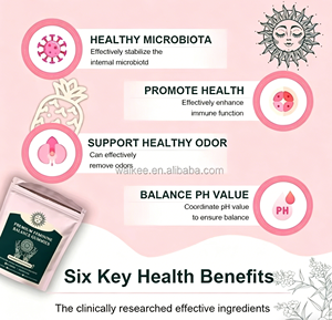Gommose Probiotiche Femminili Premium OEM/ODM con Erbe Naturali per il Supporto Immunitario - Formula Personalizzata, Fornitura all'Ingrosso - Product Image 2