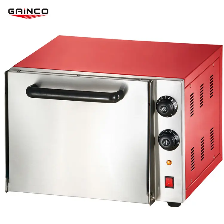 Baru Komersial Restoran OEM Sertifikat CE 230 V 1.8kw Listrik Pizza Oven