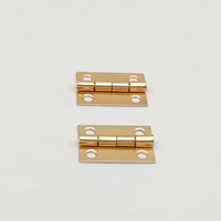 Mini Bisagra Oro Rosa 25180.8mm, Herraje Metálico al por Mayor de Fábrica para Joyeros, Cajas de Regalo, Cajas de Madera, Marcos de Fotos y Manualidades