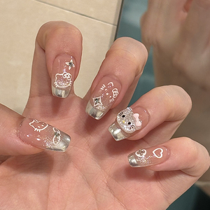 Productos de Arte de <span class=keywords><strong>Uñas</strong></span> Manuales de Alta Calidad Hechos a Mano, Cat Paradise, para Aplicación en <span class=keywords><strong>Uñas</strong></span> de Niñas - Product Image 5