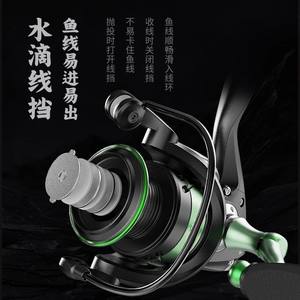 Carrete de Pesca Fclvt237, Carrete de Surfcasting Totalmente Metálico, Carrete de Pesca para Mano Derecha, Carrete de Pesca en Playa y Océano, Carrete de Lanzamiento Largo - Product Image 1