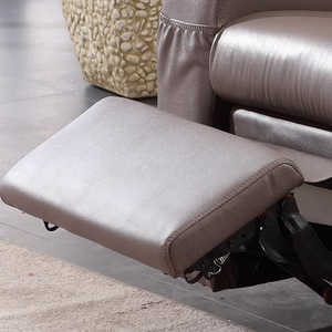 Single Seat Leather <b>Recliner</b> Chair With Storage Pocket And Cup Holder For Home Office Nap Use - Product Image 4