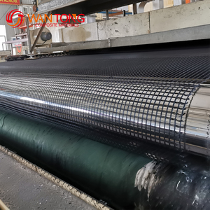 Hai trục sợi thủy tinh gia cố <span class=keywords><strong>Polyester</strong></span> HDPE Bazan sợi thủy tinh geogrid cho đường xây dựng đường lái xe giữ lại tường vỉa hè - Product Image 6