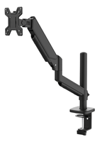 Support de moniteur à bras articulé en acier allié Khcoohoo avec ressort à gaz, réglable en hauteur, capacité de charge 9 kg, inclinaison et rotation ajustables, en stock