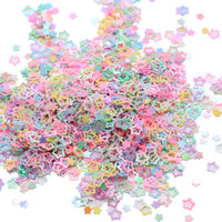 Confettis étoiles colorés, paillettes métalliques, sequins, ballons, décorations de table, artisanat, mariages, festivals, fêtes, en plastique durable