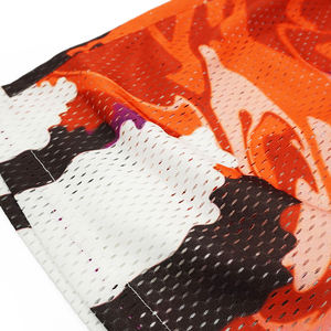 Customizable High Quality Fashion Gym Double <b>Mesh</b> <b>Shorts</b>, Print All Over Streetwear Heavy Weight <b>Mesh</b> <b>Shorts</b> - Product Image 4