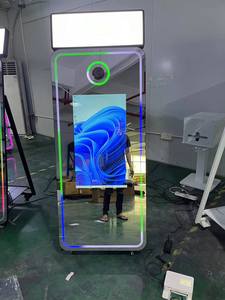 Miroir magique pour selfie de 65 pouces, tout-en-un, avec caméra, imprimante, valise de transport, pour mariage - Product Image 3