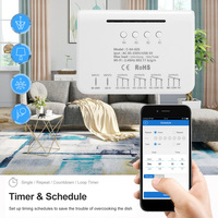 Interrupteur Wifi Ewelink Récepteur RF AC 110V 220V Module de relais intelligent 433mhz Télécommande Modules d'automatisation domestique