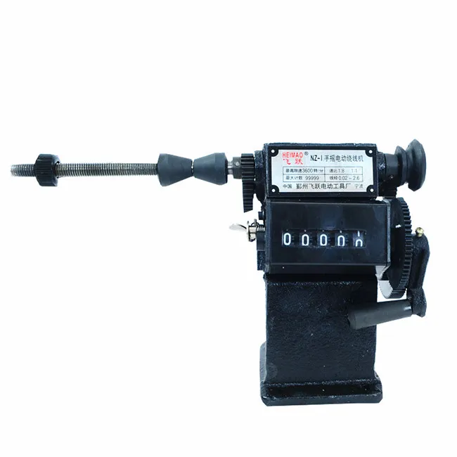 QIPANG Low price Hand Coil Winding Machine pay-up Cable Feeding Machine NZ-1 Wire Coiling Machine