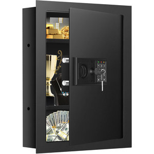 Weichi Factory US Warehouse in Stock Hidden Wall Mounted Safe <b>Box</b> Digital Electronic <b>Lock</b> Wall-Mounted Safe Cabinet - Product Image 2