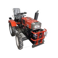 Tracteur à roues de haute qualité 18/22 CV, tracteur de jardin à quatre roues motrices, tracteur hydraulique de petite taille, tracteur de rizière, mini-tracteur pour la récolte