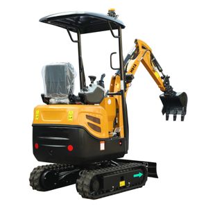 Produits tendances, Nouveautés, Marque Herestrong, Mini-excavatrice compacte sur chenilles de 1,2 tonne certifiée CE, Moteur Yanmar, Pompe - Product Image 5