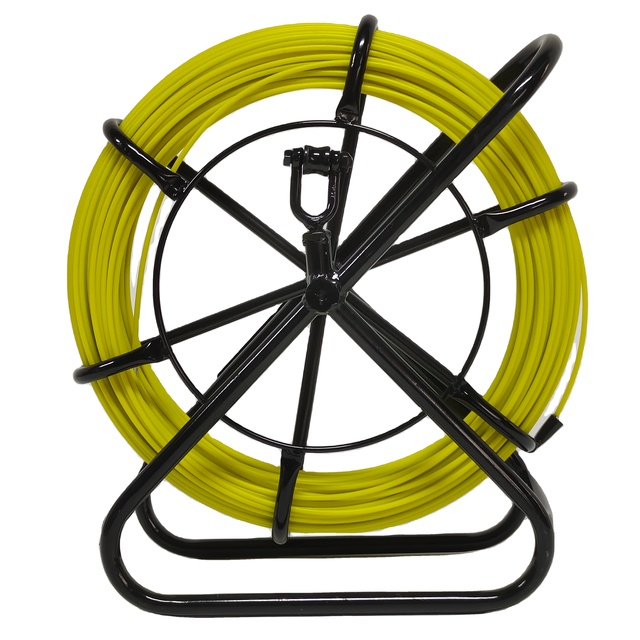 4-16mm Fiberglass Duct Rod Fibra Optical Cable Pulling Machine Fiber Optic Cable Puller Duct Rodder